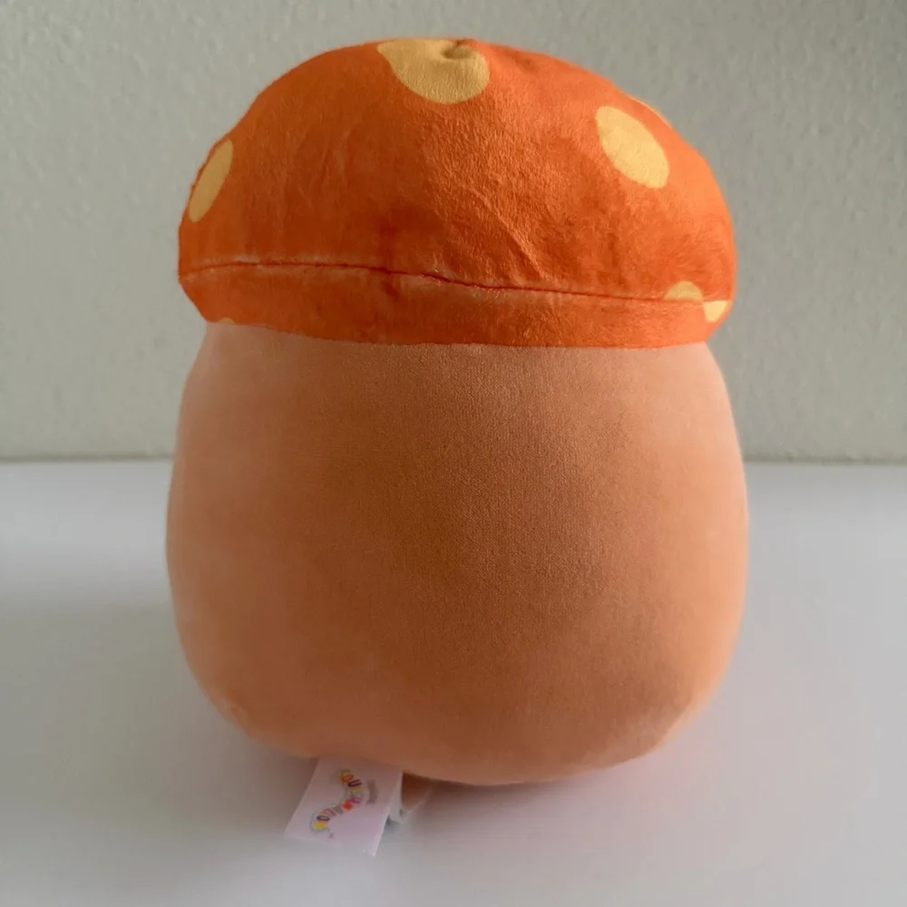 Squishmallow Alba the Orange‎ Mushroom 8